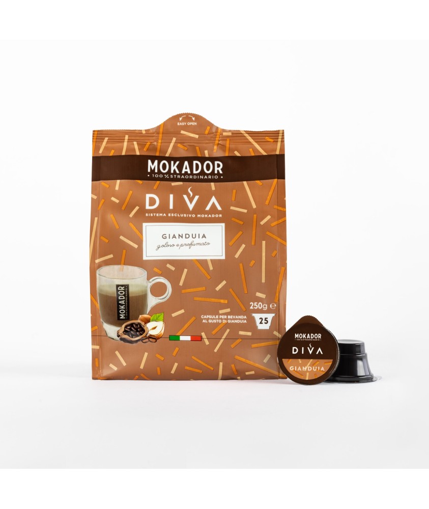 MOKADOR DIVA GIANDUIA PZ 25