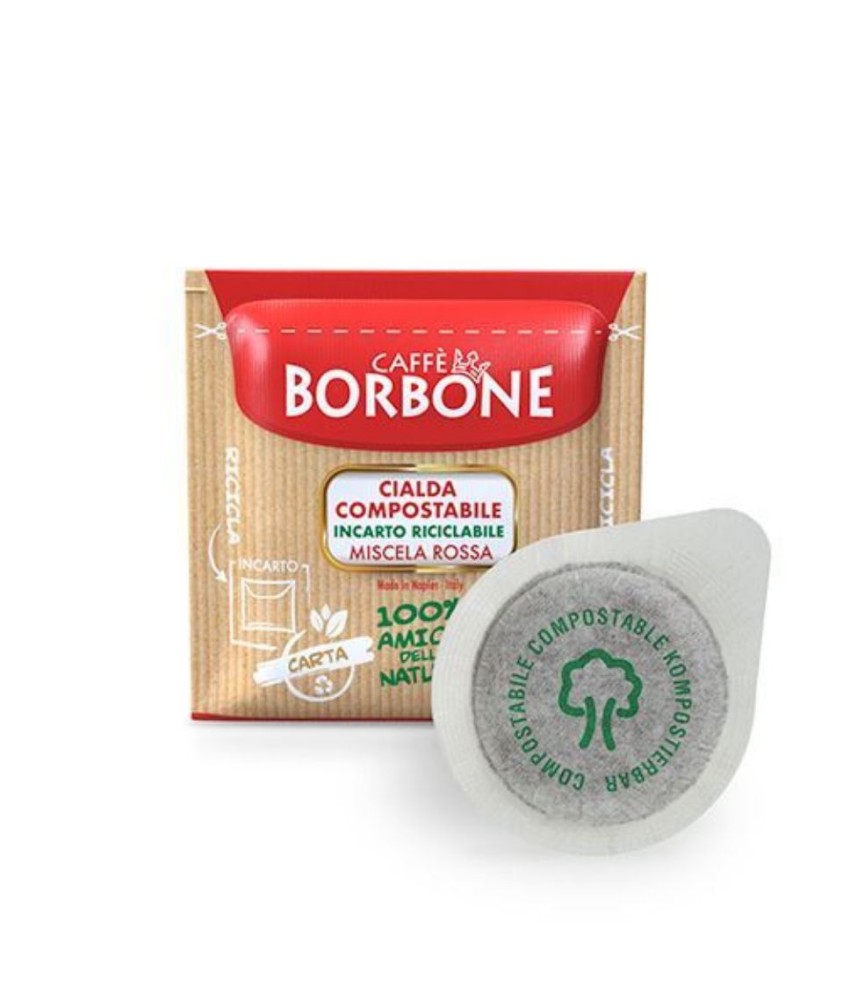 Borbone Cialda Rosso pz 100