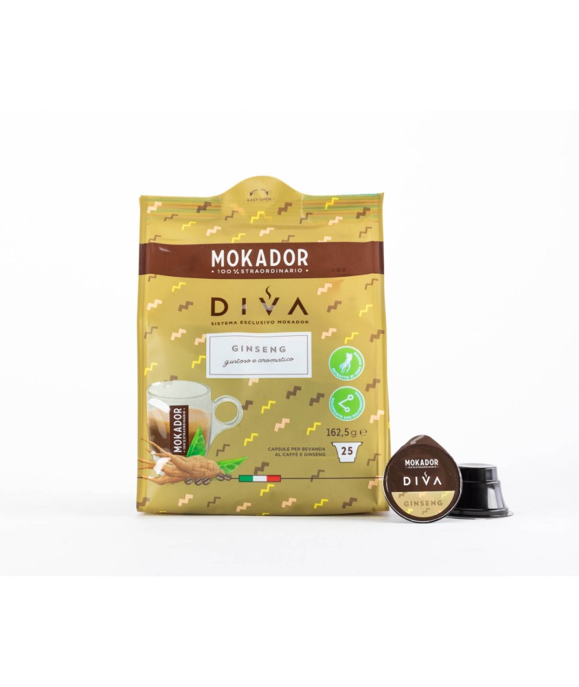 MOKADOR DIVA GINSENG PZ 25