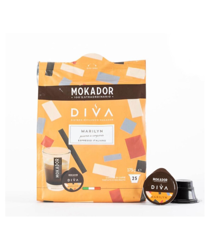MOKADOR DIVA CAFFEMARYLIN PZ 25