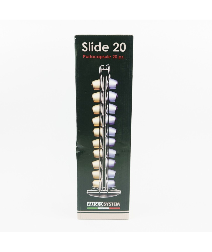 ALISEO SLIDE 20 dispenser porta capsule nespresso 20 pz
