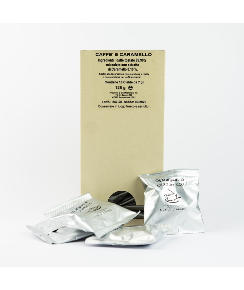 Gullotto Cialda caffè caramel  pz. 18