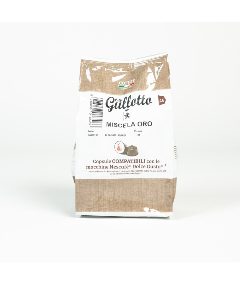 gullotto dolce gusto ORO  pz. 16